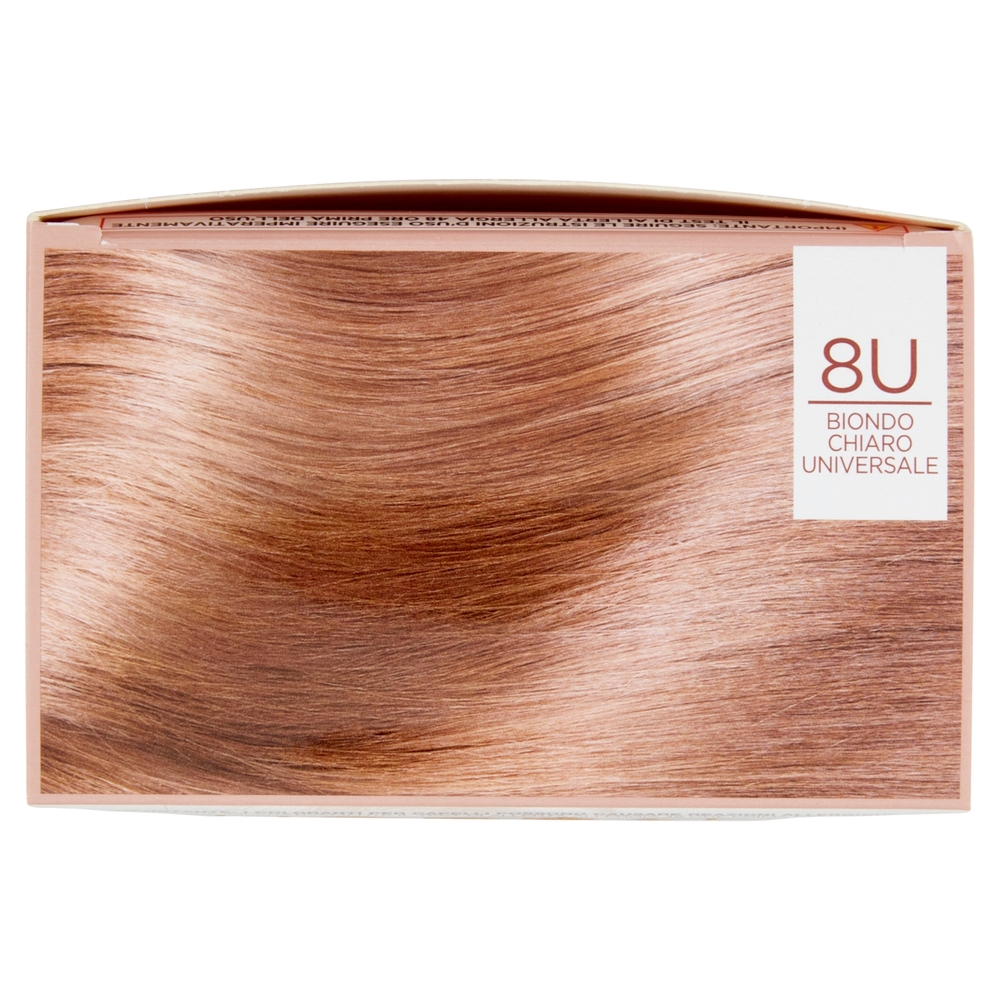 L'Oreal Paris Colorazione permanente senza ammoniaca, Riflesso Universale, Biondo Chiaro 8U